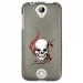 TPU1M320SKULLTRIBAL - Coque souple pour Acer Liquid M320 avec impression Motifs tête de mort sur fond tribal