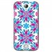TPU1M330GUY03 - Coque souple pour Acer Liquid M330 avec impression Motifs ronds en forme de bonhommes 3