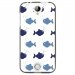 TPU1M330MARIN4 - Coque souple pour Acer Liquid M330 avec impression Motifs thème marin 4