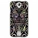 TPU1M330TIKI - Coque souple pour Acer Liquid M330 avec impression Motifs tiki