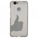 TPU1NOVAMAINPOUCE - Coque souple pour Huawei Nova avec impression Motifs pouce levé