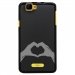 TPU1RAINBOWMAINCOEUR - Coque souple pour Wiko Rainbow avec impression Motifs mains en forme de coeur
