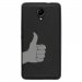 TPU1ROBBYMAINPOUCE - Coque souple pour Wiko Robby avec impression Motifs pouce levé
