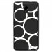 TPU1ROBBYRONDSBLANCS - Coque souple pour Wiko Robby avec impression Motifs ronds blancs