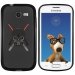 TPU1S7390DARKLASER - Coque Souple en gel noir pour Galaxy Trend Lite avec impression Motifs Dark et sabres lasers