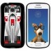 TPU1S7390F1 - Coque Souple en gel noir pour Galaxy Trend Lite avec impression Motifs Formule 1
