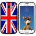 TPU1S7390UNIONJACK - Coque Souple en gel noir pour Galaxy Trend Lite avec impression Motifs Union Jack