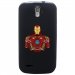 TPU1SFRTRAIL4IRONBUSTE - Coque souple pour SFR StarTrail 4 avec impression Motifs buste Iron
