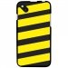 TPU1SUNSET2BANDESJAUNES - Coque Souple en gel pour Wiko Sunset 2 avec impression Motifs bandes jaunes