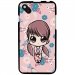 TPU1SUNSET2PETITEFILLE - Coque souple pour Wiko Sunset 2 avec impression Motifs petite fille manga