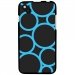 TPU1SUNSET2RONDSBLEUS - Coque Souple en gel pour Wiko Sunset 2 avec impression Motifs ronds bleus