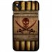TPU1SUNSET2SABREPIRATE - Coque souple pour Wiko Sunset 2 avec impression Motifs sabre et tête de mort pirate