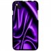 TPU1SUNSET2SOIEMAUVE - Coque Souple en gel pour Wiko Sunset 2 avec impression Motifs soie drapée mauve