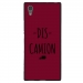 TPU1XA1ULTRADISCAMIONBORDEAU - Coque souple pour Sony Xperia XA1 Ultra avec impression Motifs Dis Camion bordeau