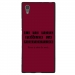 TPU1XA1ULTRAPERFECTIONBORDEA - Coque souple pour Sony Xperia XA1 Ultra avec impression Motifs frôler la perfection bordeau