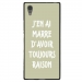 TPU1XA1ULTRARAISONVERT - Coque souple pour Sony Xperia XA1 Ultra avec impression Motifs marre d'avoir raison vert