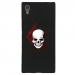 TPU1XA1ULTRASKULLTRIBAL - Coque souple pour Sony Xperia XA1 Ultra avec impression Motifs tête de mort sur fond tribal