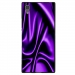 TPU1XA1ULTRASOIEMAUVE - Coque souple pour Sony Xperia XA1 Ultra avec impression Motifs soie drapée mauve