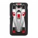 TPU1XPE4FORMULE1 - Coque souple pour Sony Xperia E4 avec impression Motifs Formule 1