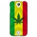 TPU1Z320RASTA - Coque souple pour Acer Liquid Z320 avec impression Motifs rasta