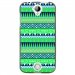 TPU1Z330AZTEQUEBLEUVER - Coque souple pour Acer Liquid Z330 avec impression Motifs aztèque bleu et vert