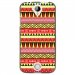 TPU1Z330AZTEQUEJAUROU - Coque souple pour Acer Liquid Z330 avec impression Motifs aztèque jaune et rouge