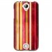 TPU1Z330BANDESVINT2 - Coque souple pour Acer Liquid Z330 avec impression Motifs bandes effets vintages 2