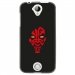 TPU1Z330DARKROUGE - Coque souple pour Acer Liquid Z330 avec impression Motifs Dark rouge