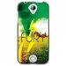 TPU1Z330FURY - Coque souple pour Acer Liquid Z330 avec impression Motifs Fury