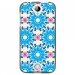 TPU1Z330GUY02 - Coque souple pour Acer Liquid Z330 avec impression Motifs ronds en forme de bonhommes 2