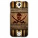 TPU1Z330SABREPIRATE - Coque souple pour Acer Liquid Z330 avec impression Motifs sabre et tête de mort pirate