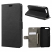 WALLET-ZE554KL-NOIR - Etui Zenfone 4 ZE554KL noir rabat latéral logements cartes