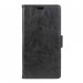 WALLETDTEK60NOIR - Etui DTEK60 rabat latéral fonction stand portefeuille logement cartes