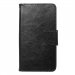 WALLETHONOR6CNOIR - Housse Etui pour Honor 6C rabat latéral noir fonction stand logement cartes