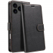 WALLETIP17PRONOIR - Etui portefeuille iPhone 17 PRO coloris NOIR rabat latéral articulé fonction stand