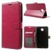 WALLETNEXUS6FUSHIA - Etui type portefeuille fushia pour Motorola Nexus 6 rabat latéral articulé fonction 