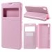 WALLETVIEWXPXAULTRAROSE - Etui Xperia XA Ultra rabat latéral à fenêtre coloris rose