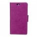 WALLRIDGE4GPURPLE - Etui type portefeuille violet pour Wiko Ridge 4G avec rabat latéral articulé stand