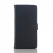 WALLUXXPEZ5NOIR - Etui de type portefeuille en cuir véritable pour Sony Xperia Z5 coloris noir