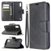 WALLVINT-A01NOIR - Etui type portefeuille Galaxy A01 noir avec rabat latéral fonction stand