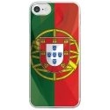 CRYSIPHONE7DRAPPORTUGAL - Coque rigide transparente pour Apple iPhone 7 avec impression Motifs drapeau du Portugal