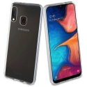 GEL-GALAXYA20E - Coque souple Galaxy-A20E en gel flexible et enveloppant transparent