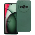 GEL-REDMIA3VERT - Coque souple Redmi A3 en gel flexible enveloppant vert foncé mat