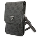 GUWBP4TMGR - Sacoche Guess Logo triangle à bandoulière coloris noir