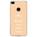 TPU0P8LITE17BOUDERBEIGE - Coque souple pour Huawei P8 Lite 2017 avec impression Motifs Bouder pour mieux Régner beige