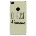 TPU0P8LITE17CHIEUSEVERT - Coque souple pour Huawei P8 Lite 2017 avec impression Motifs Chieuse d'Amour vert