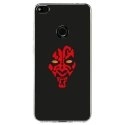 TPU0P8LITE17DARKROUGE - Coque souple pour Huawei P8 Lite 2017 avec impression Motifs Dark rouge