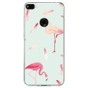 TPU0P8LITE17FLAMANT - Coque souple pour Huawei P8 Lite 2017 avec impression Motifs flamants roses