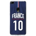 TPU0P8LITE17MAILLOTFRANCE - Coque souple pour Huawei P8 Lite 2017 avec impression Motifs Maillot de Football France