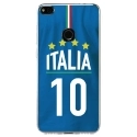 TPU0P8LITE17MAILLOTITALIE - Coque souple pour Huawei P8 Lite 2017 avec impression Motifs Maillot de Football Italie